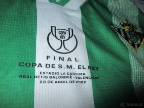 Futbalový dres Betis Sevilla finále Copa del rey - 4