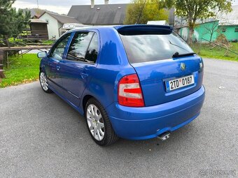 Škoda fabia 1.9tdi 96kw rs Swiss Blue - 4