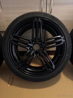 Originální ALU kola Audi Pompei černé R19, 5x112, ET36, 66.6 - 4