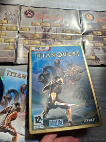 Titan Quest Steelbook zlatý PC hra pro sběratele - 4