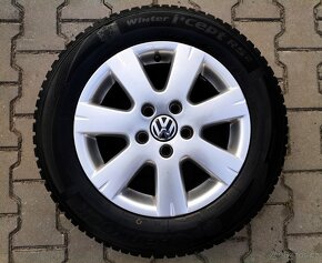 Alu kola originál Volkswagen Golf, Touran, Caddy 5x112 R15 - 4