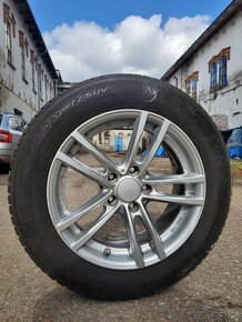 R17" zimní alu kola 5x120 7,5jx17 et32 pneu 98-30% - 4