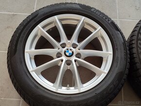 Zánovní originál ALU kola BMW 17" 5x112 ET27 pneu 225/55/17 - 4