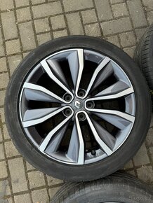 ORIGINÁL Alu Renault EGEUS R19, 5x114.3 - LETNÍ PNEU, TPMS - 4