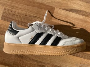 Pánské kožené tenisky Adidas Samba XIg vel.46 - 4