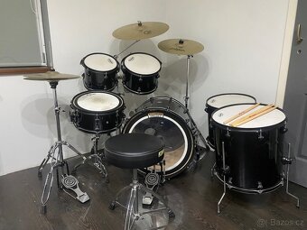 Prodám metalové bicí ddrums - 4