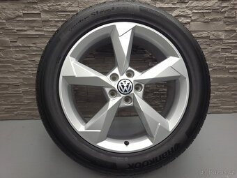 19" Originál Audi Q3 Tiguan Kodiaq 5x112 pneu Hankook - 4