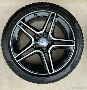 Cla R18 A r18 b r18 alu kola 18 AMG Zimni pirelli - 4