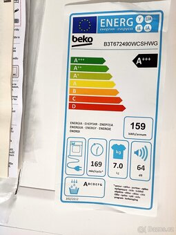 Nová sušička Beko A+++ 7 kg, ZÁRUKA - 4