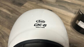 Arai CK-6 White (CMR 2016) motokárová helma přilba - 4