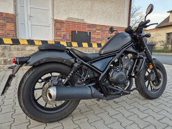 Prodám Honda CMX500 Rebel S , r. v. 2020, ABS, ČR, 4936km - 4