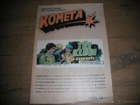 Komiks Kometa č.4,5,6,7 Modrá rokle - 4