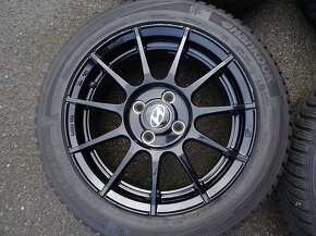 Alu disky originál Hyundai, 15", 4x100, ET 47, zimní sada - 4