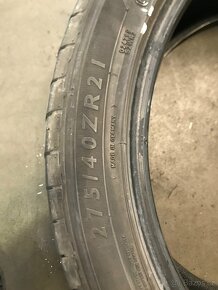 Pneu 275/40 r21 letní - 4