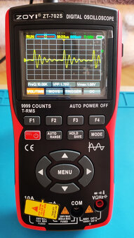 Osciloskop/multimetr ZOYI ZT-702S 5MHz 48MS/s 2in1 NOVÝ - 4