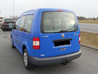 Volkswagen Caddy 1.9 TDi 77 kw BJB, 1.majitelka, velmi pěkný - 4