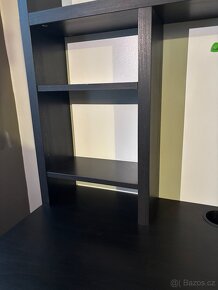 Psací stůl MICKE IKEA 105x50cm ČERNÝ A židli ÖRFJÄLL černá - 4