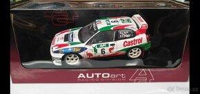 Toyota Corolla wrc 1:18 Autoart rarita rally detailní model - 4