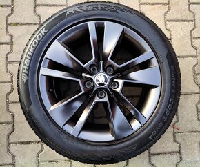 Alu kola originál Škoda Karoq 5x112 R17 Triton - 4