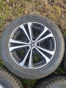 Alu 7,5Jx17 et35 5x120, zimní 225/55 R17 - 4