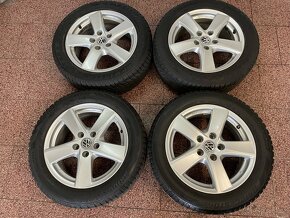 Alu kola 5x112 r16 zimní pneu 5,5mm - 4