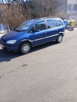 Zafira  1.6 benzín  74KW - 4