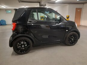 SMART FORTWO 453 CABRIO 900TURBO,ČERNÝ,90PS,TIPTRO,2016,FULL - 4