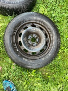 15" plechová kola – 5x100R1 VW, ŠKODA, AUDI Zimní - 4