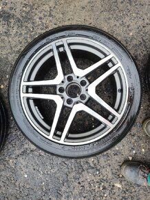 ALU WSP 18x8 5x112 ET30 + pneu - 4