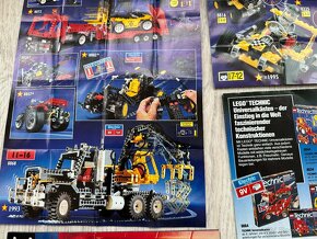 Lego Technic katalogy a plakát od roku 1990 - 4