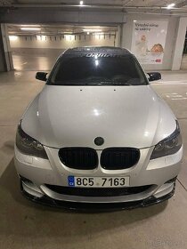 Lipo spoiler pod nárazník na BMW E60 E61 M technik nárazníky - 4