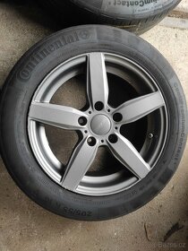 Sada kol 5x120 R16 BMW Dezent, Continental Sportcontact 4mm - 4