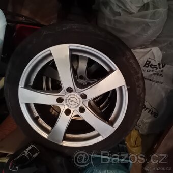 Alu 5x115 18" letní pneu 215/50/18 Opel  Chevrolet... - 4