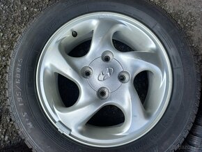 Prodám Orig ALU kola Hyundai 195/60R15 zimní - 4