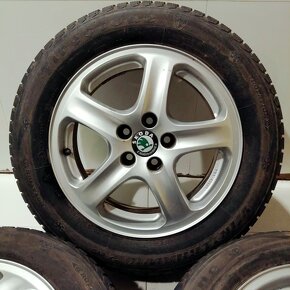 15" ALU kola – 5x100 – ŠKODA (VW, AUDI, SEAT)  Disky: Elektr - 4