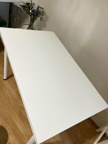 Ikea bílý stůl LINNMON 100x60cm - 4