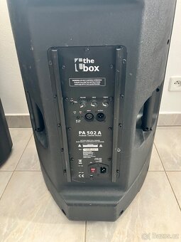 Prodám dva aktivní reproboxy The Box PA 502 A - 4