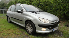 Peugeot 206 SW 1.6i 80kw rok 2002 STK 09/2025 Euro3 - 4