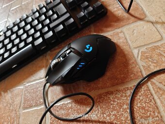 Herní set - Logitech mech. klávesnice + myš - 4