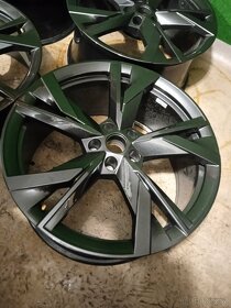 20" cerne alu disky 5x112 Skoda - 4