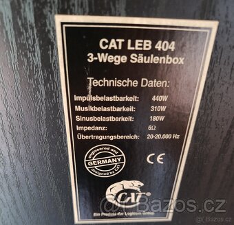 CAT LEB 404  Hi-Fi Germany - 4