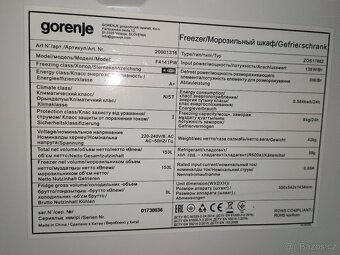 Gorenje mrazák F4141PW - 4