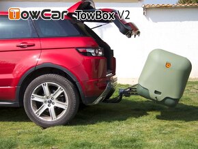 TowCar TowBox V2 Dog zelený, na tažné zařízení20 - 4