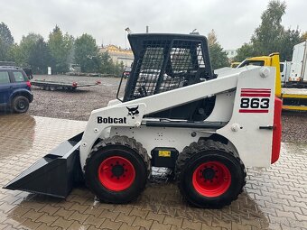 Bobcat 865 smykáč po Go opravě lžíce + vidle  - 4