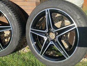 AMG Orig. Mercedes alu disky 18 5x112  225 45 R18 DVOJROZMER - 4