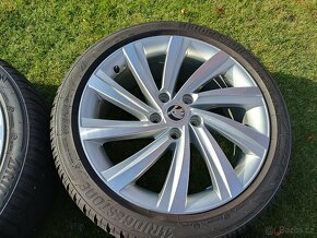 PRODÁM ZIMNÍ KOLA  PERSEUS 18" 5X112 PNEU 225/45R18 TOP - 4