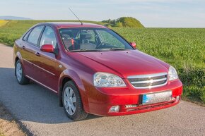 Chevrolet Lacetti sedan 1,4 70 kW, 2006, ČR 2.majitel, LPG - 4