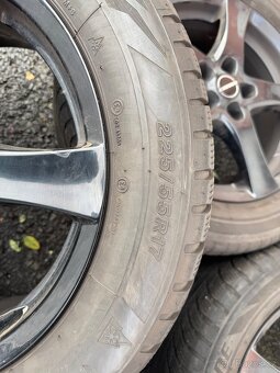 Alu zimní sada Borbet 225/55/17 R17 Opel 5x115 - 4