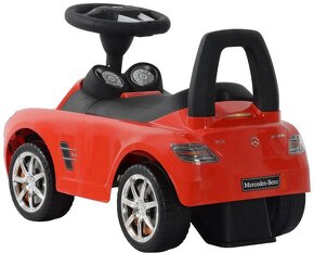 Buddy Toys Odrážedlo Mercedes-Benz SLS červená BPC 5111 - 4