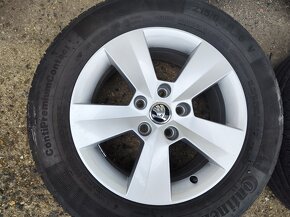 16"letní alu sada Orion 5x112 origo Škoda Superb 3 Passat 3G - 4